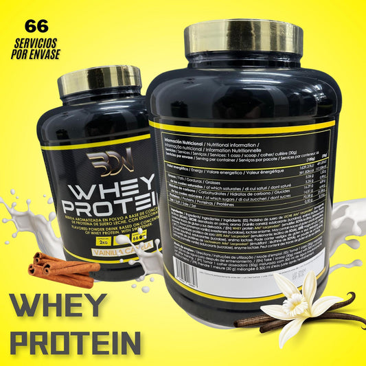 2 botes de Whey Protein - 2KG