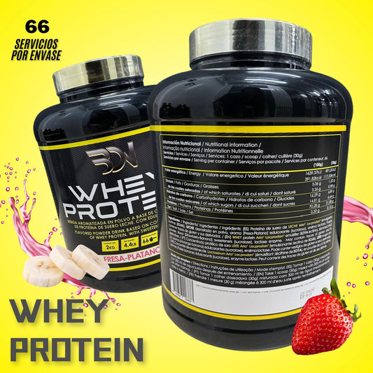 2 botes de Whey Protein - 2KG